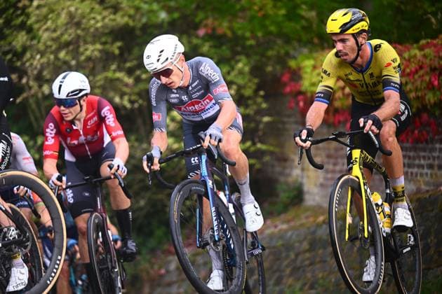 Super 8 Classic 2025 Cycling Race HAACHT, BELGIUM - SEPTEMBER 20 : Hermans Quinten (BEL) of Alpecin-Deceuninck during the 27th edition of Super 8 Classic an UCI ProSeries 1.Pro one day cycling road race for Men Elite of 198.9 km with start in Brakel and finish in Haacht on September 20, 2025 in Haacht, Belgium, 20 09 2025 ( Motordriver Rodrique Verfaillie - Haacht Belgium  Copyright: xGvgx