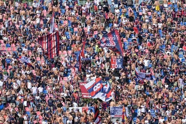 CALCIO - Serie A - Bologna FC vs Genoa CFC Bologna FC 1909 supporters during Bologna FC vs Genoa CFC, Italian soccer Serie A match in Bologna, Italy, September 20 2025 Bologna Italy  Copyright: xIPAxSport ABACAx