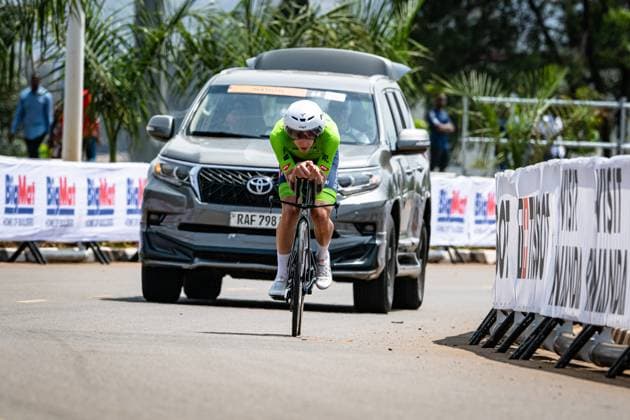 POGAÄaAR Tadej UCI Road Cycling World Championships Kigali Rwanda 2025 POGAÄaAR Tadej SLO Slovenia ITT Training Recon Landscape horizontal Landscape Event Event UCI Road Cycling World Championships Kigali Rwanda 2025 Category Category Cycling Road Cycling World Championships Elite Men Location Place Africa Rwanda Kigali Start Kigali Finish Kigali Individual Time Trail ITT Distance km Date Date 20 09 2025 Saturday Day 0