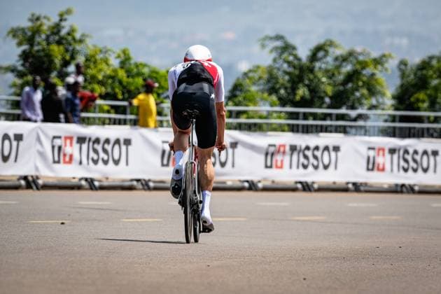KÜNG Stefan UCI Road Cycling World Championships Kigali Rwanda 2025 KÜNG Stefan SUI Switzerland ITT Training Recon Landscape horizontal Landscape Event Event UCI Road Cycling World Championships Kigali Rwanda 2025 Category Category Cycling Road Cycling World Championships Elite Men Location Location Africa Rwanda Kigali Start Kigali Finish Kigali Individual Time Trail ITT Distance km Date Date 20 09 2025 Saturday Day 0