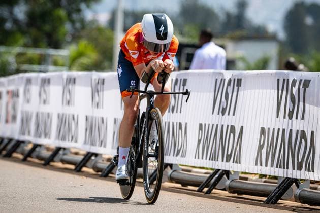 VAN DER BREGGEN Anna UCI Road Cycling World Championships Kigali Rwanda 2025 VAN DER BREGGEN Anna NED Netherlands ITT Training Recon Landscape horizontal Landscape Event Event UCI Road Cycling World Championships Kigali Rwanda 2025 Category Category Cycling Road Cycling World Championships Elite Women Location Location Africa Rwanda Kigali Start Kigali Finish Kigali Individual Time Trail ITT Distance km Date Date 20 09 2025 Saturday Day 0