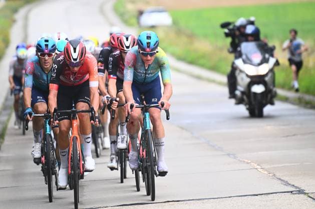 Super 8 Classic 2025 Cycling Race HAACHT, BELGIUM - SEPTEMBER 20 : Teunissen Mike (NED) of XDS Astana Team during the 27th edition of Super 8 Classic an UCI ProSeries 1.Pro one day cycling road race for Men Elite of 198.9 km with start in Brakel and finish in Haacht on September 20, 2025 in Haacht, Belgium, 20 09 2025 ( Motordriver Rodrique Verfaillie - Haacht Belgium  Copyright: xGvgx