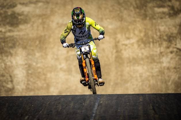 Whoop UCI Mountainbikeworldcup Downhill Lenzerheide HART Danny NORCO RACE DIVISIONat Whoop UCI Mountainbikeworldcup Downhill Lenzerheide, 20 09 2025,in Lenzerheide,SUI Photo Sebastian Sternemann