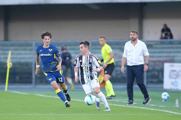 Photo: IPP Roberto Tommasini verona 20-09-2025 campionato calcio serie A 2025-2026 hellas verona-juventus nella foto Francisco Conceicao Verona italy Italy ITALY  Copyright: xR4924_italyphotopressx