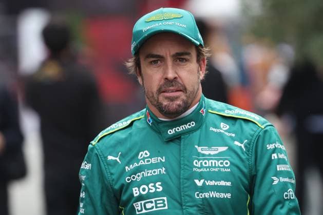 F1 Grand Prix Of Azerbaijan 2025 Qualifying Fernando Alonso of Aston Martin Aramco during the qualifying ahead of the Formula 1 Grand Prix of Azerbaijan at Baku City Circuit in Baku, Azerbaijan on September 20, 2025. Baku Azerbaijan  Copyright: xJakubxPorzyckix originalFilename:porzycki-f1grandp250920_nptBD.jpg