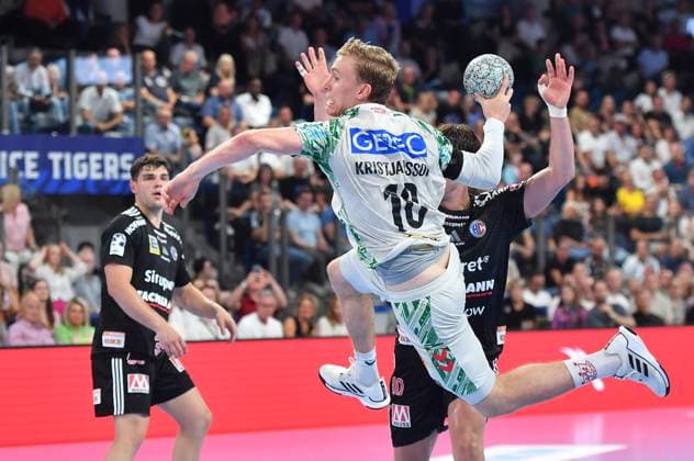 20 09 2025 Handball 1 Bundesliga DAIKIN HBL Season 2024 2025 5 Matchday HC Erlangen Metropolregion Nürnberg HCE SC Magdeburg OGo xogox Gisli Thorgeir Kristjansson 10, SC Magdeburg