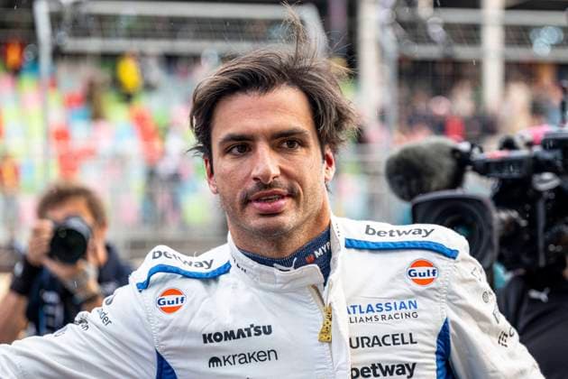 FORMULE 1 : Grand Prix Azerbaidjan - Bakou - 20 09 2025 55 Carlos Sainz (ESP) Atlassian Williams Racing (GBR) FW47 Mercedes, during the 2025 Formula 1 Azerbaijan Grand Prix, round 17 of the 2025 Formula 1 World Championship, WM, Weltmeisterschaft which takes place from September 19th to 21st 2025 at the Baku City Circuit, Azerbaijan (AZ)  Copyright: xIANxBUNDEYx xMPSxAGENCYx x