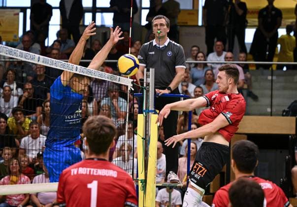 Volleyball, 2nd BL, TV Rottenburg - L.E. Volleys Leipzig