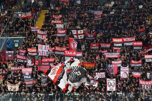 fans during the Serie A soccer match between Udinese and Milan at the Bluenergy Stadium in Udine, north east Italy - Saturday, September 20,2026 - soccer  Copyright: xAndreaxBressanutti LaPressex