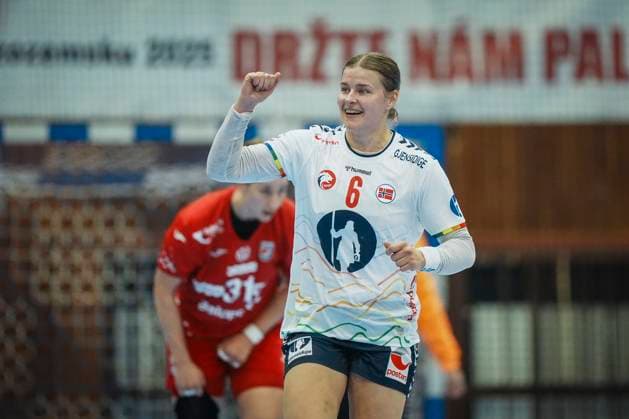 Women s Handball World Cup Qualifiers Croatia Norway Cheb, Czech Republic 20250920 Norway s Maren Aardahl during the friendly match in women s handball between Croatia and Norway at Sports hall TJ Lokomotiva Photo Terje Pedersen NTB Cheb Czech Republic EDITORIAL USE ONLY RESTRICTED USE FOR BETTING COMPANIES  Copyright: xTerjexPedersenx xNTBx