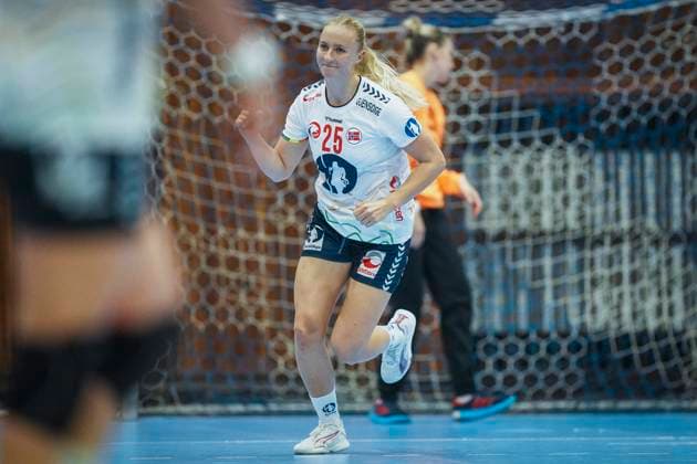 Women s Handball World Cup Qualifiers Croatia Norway Cheb, Czech Republic 20250920 Norway s Henny Reistad during the friendly match in women s handball between Croatia and Norway at Sports hall TJ Lokomotiva Photo Terje Pedersen NTB Cheb Czech Republic EDITORIAL USE ONLY RESTRICTED USE FOR BETTING COMPANIES  Copyright: xTerjexPedersenx xNTBx