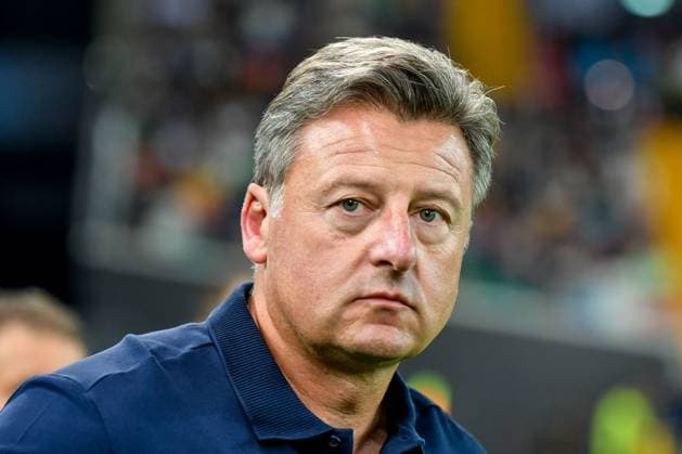 Udinese s Head Coach Kosta Runjaic during Udinese Calcio vs AC Milan, Italian soccer Serie A match in Udine, Italy, September 20 2025  Copyright: xEttorexGriffoni IPAxSportx xipa-agency.netx xx IPA_65357484 IPA_Agency_IPA65357484