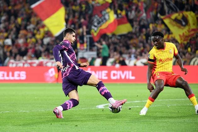 Football, France, RC Lens - OSC Lille