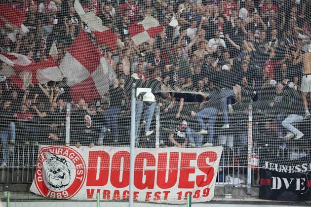 FOOTBALL : RC Lens vs LOSC Lille - Ligue 1 J5 - 20 09 2025 Supporters de Lille lors du match RC Lens vs LOSC Lille, Ligue 1 J5, stade Bollaert-Delelis, le 20 septembre 2025 - photo Laurent Sanson PsnewZ  Copyright: xLaurentxSANSONx xPsnewZx