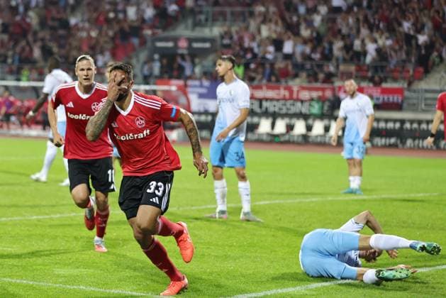Adriano Grimaldo, FCN, after the 2 1 in the first round match of the 2025 2026 season between 1 FC Nuremberg and Vfl Bochum 2 1 in Nuremberg 20 09 2025