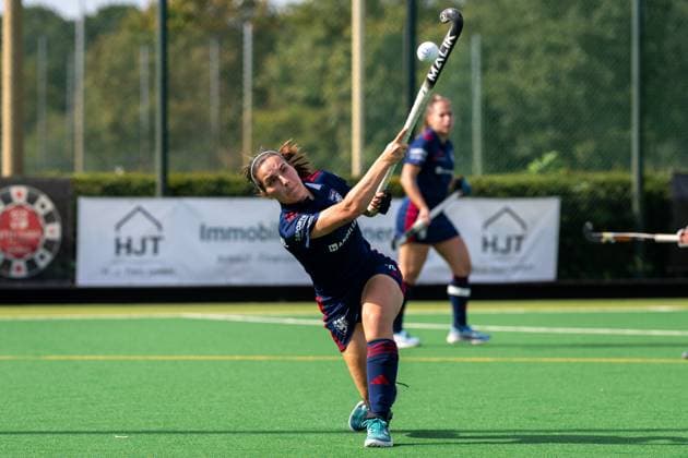 Field Hockey, Bremer HC vs Düsseldorfer HC 0 2, Women 1 Bundesliga, Season 2025 26 21 06 25 , Bremen, Germany, 1 Bundesliga Women Hockey Photo by Axel Kaste Clara Yacht Canal, DHC Bremen Bremer Hockey Club e V Freie Hansestadt Bremen Germany BHC Damen - DHC 20.09.25 LR-7027