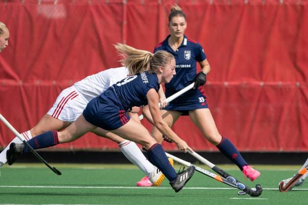 Field Hockey, Bremer HC vs Düsseldorfer HC 0 2, Women 1 Bundesliga, Season 2025 26 21 06 25 , Bremen, Germany, 1 Bundesliga Women Hockey Photo by Axel Kaste Annika Schönhoff, DHC Bremen Bremer Hockey Club e V Freie Hansestadt Bremen Germany BHC Damen - DHC 20.09.25 LR-0541