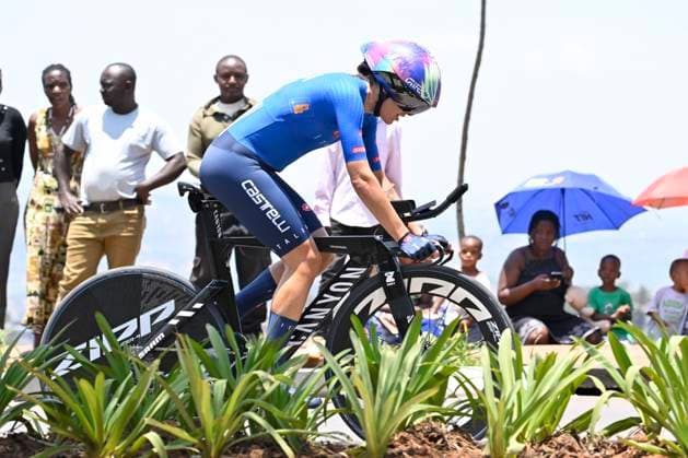 UCI 2025 Road World Championship, WM, Weltmeisterschaft Kigali 21 09 2025 KIGALI, RWANDA - SEPTEMBER 21 : Paladin Soraya (ITA) during the Women Elite Individual Time Trial of the UCI Road World Championships 2025 92nd edition an UCI World Championships cycling race of 31.2 km with start in Kigali and finish in Kigali on September 21, 2025 in Kigali, Rwanda, 21 09 2025 Kigali Rwanda  Copyright: xJanxDexMeuleneirx