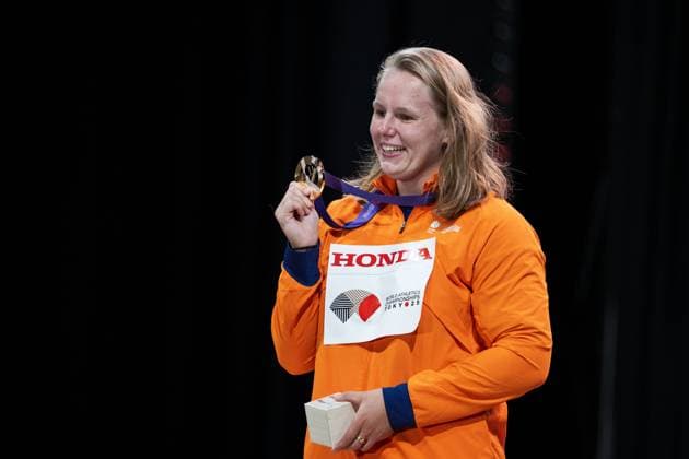 Jessica Schilder of the Netherlands Women s Shot Put Final Medal Ceremony, , Day 9 - World Athletics Championships Tokyo 2025, Japan National Stadium, September 21, 2025, Tokyo, Japan.