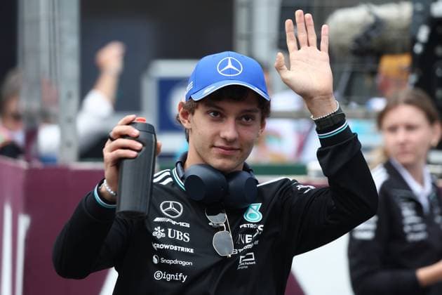 F1 Grand Prix Of Azerbaijan 2025 Andrea Kimi Antonelli of Mercedes ahead of the Formula 1 Grand Prix of Azerbaijan at Baku City Circuit in Baku, Aerbaijan on September 21, 2025. Baku Azerbaijan  Copyright: xJakubxPorzyckix originalFilename:porzycki-f1grandp250921_npRMj.jpg