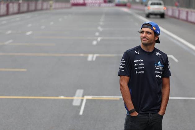 F1 Grand Prix Of Azerbaijan 2025 Carlos Sainz of Williams ahead of the Formula 1 Grand Prix of Azerbaijan at Baku City Circuit in Baku, Azerbaijan on September 21, 2025. Baku Azerbaijan  Copyright: xJakubxPorzyckix originalFilename:porzycki-f1grandp250921_np6F7.jpg