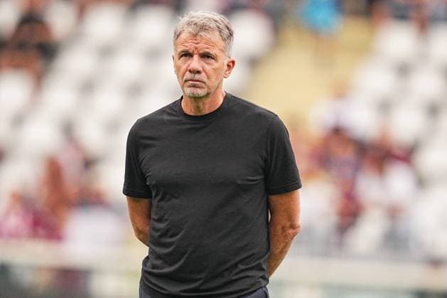 TorinoÕs head coach Marco Baroni during the Serie A soccer match between Torino and Atalanta at the Stadio Olimpico Grande Torino in Turin, north west Italy - Sunday, September 21, 2025. - Soccer .  Copyright: xMarcoxAlpozzi LaPressex