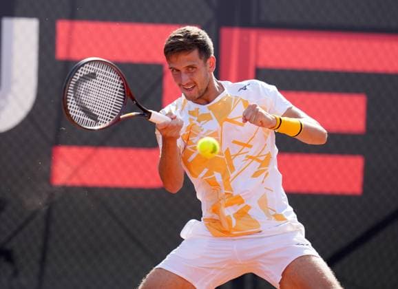 TENNIS - ATP, Tennis Herren Layjet Open BAD WALTERSDORF,AUSTRIA,21.SEP.25 - TENNIS - ATP Challenger Tour, Layjet Open. Image shows Vit Kopriva (CZE).  GEPAxpictures xMichaelxRiedler
