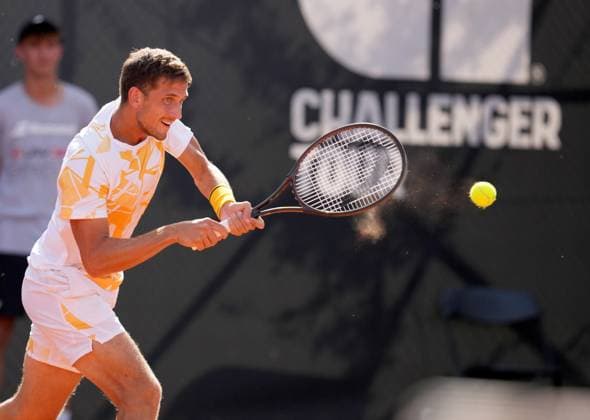 TENNIS - ATP, Tennis Herren Layjet Open BAD WALTERSDORF,AUSTRIA,21.SEP.25 - TENNIS - ATP Challenger Tour, Layjet Open. Image shows Vit Kopriva (CZE).  GEPAxpictures xMichaelxRiedler