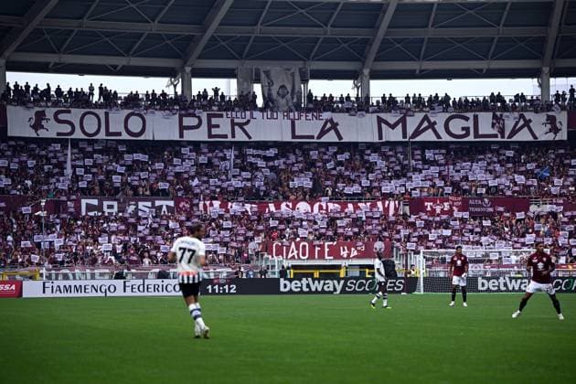 Cm Torino 21 09 2025 - campionato di calcio serie A Torino-Atalanta foto Cristiano Mazzi Image nella foto: fans of Torino 