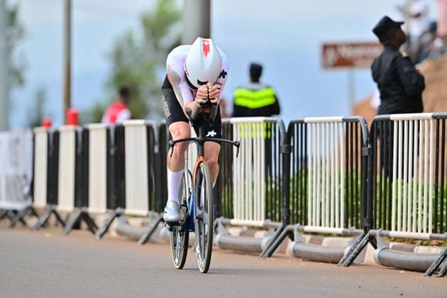 SCHMID Mauro Men Elite ITT Road World Championships 2025 Rwanda SCHMID Mauro Switzerland Individual time trial Men Elite Road World Championships 2025 Road World Championships 2025 UCI Cycling World Championships 40.6 km Kigali, Rwanda, World Championships WE ITT WC 21 09 2025