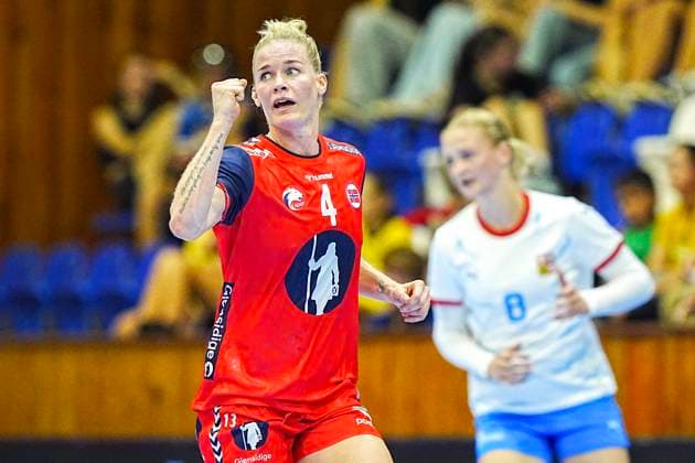 Women s World Handball Championship Qualifiers Czech Republic Norway Cheb, Czech Republic 20250921 Norway s Veronica Kristiansen during the friendly match in women s handball between the Czech Republic and Norway at Sports hall TJ Lokomotiva Photo Terje Pedersen NTB Cheb Czech Republic EDITORIAL USE ONLY RESTRICTED USE FOR BETTING COMPANIES  Copyright: xTerjexPedersenx xNTBx