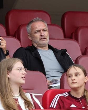 21 09 2025 Soccer season 2025 2026 1 Google Pixel Women Bundesliga 03 Matchday 1 FC Nürnberg FCN Club Clubfrauen Bayer 04 Leverkusen Sportfoto Zink DaMa xdaxma Christian Wück Coach, Germany German national team in the stands watching match