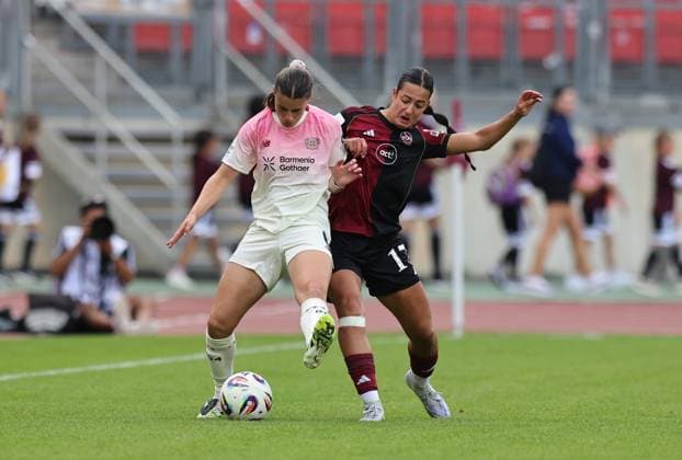 Football, Women, 1. BL, 1. FC Nürnberg - Bayer Leverkusen
