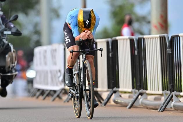 EVENEPOEL Remco Men Elite ITT Road World Championships 2025 Rwanda EVENEPOEL Remco Belgium Individual Time Trial Men Elite Road World Cycling Championships 2025 UCI Cycling World Championships 2025 40.6 km Kigali, Rwanda, World Championships WE ITT WC 21 09 2025