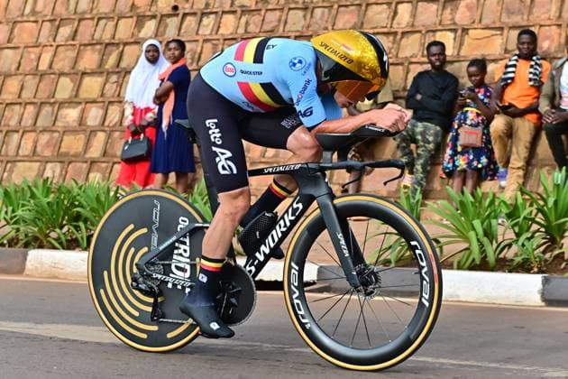 EVENEPOEL Remco Men Elite ITT Road World Championships 2025 Rwanda EVENEPOEL Remco Belgium Individual Time Trial Men Elite Road World Cycling Championships 2025 UCI Cycling World Championships 2025 40.6 km Kigali, Rwanda, World Championships WE ITT WC 21 09 2025