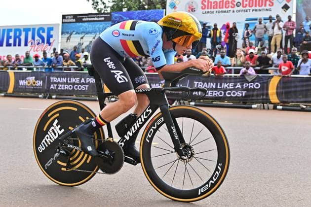 EVENEPOEL Remco Men Elite ITT Road World Championships 2025 Rwanda EVENEPOEL Remco Belgium Individual Time Trial Men Elite Road World Cycling Championships 2025 UCI Cycling World Championships 2025 40.6 km Kigali, Rwanda, World Championships WE ITT WC 21 09 2025