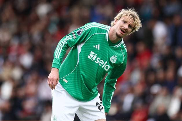 Bournemouth gegen Newcastle United 21. September 2025, Bournemouth Premier League Fußball Bournemouth gegen Newcastle United Nick Woltemade von Newcastle United Foto Jacques Feeney Abseits Bournemouth UK  Copyright: xJacquesxFeeneyx xOffsidexOffside