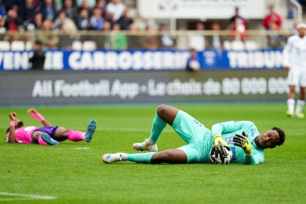 AJ Auxerre v Toulouse FC - Ligue 1 McDonald s 2025 2026 16 Donovan LEON (aja) during the Ligue 1 McDonald s match between Auxerre and Toulouse at Stade Abbe Deschamps on September 21, 2025 in Auxerre, France. Auxerre France  Copyright: xFEPx 776348131