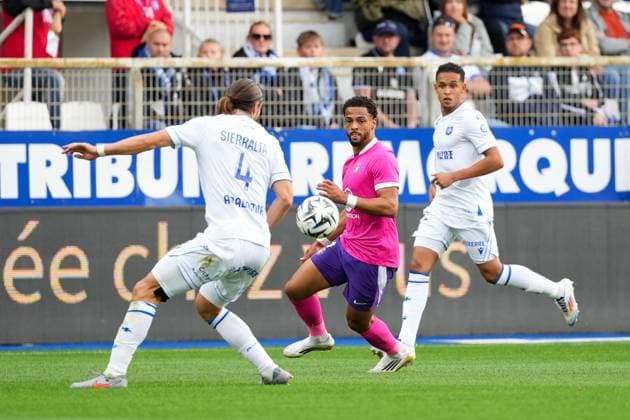 AJ Auxerre v Toulouse FC - Ligue 1 McDonald s 2025 2026 09 Frank MAGRI (tfc) during the Ligue 1 McDonald s match between Auxerre and Toulouse at Stade Abbe Deschamps on September 21, 2025 in Auxerre, France. Auxerre France  Copyright: xFEPx 776348131