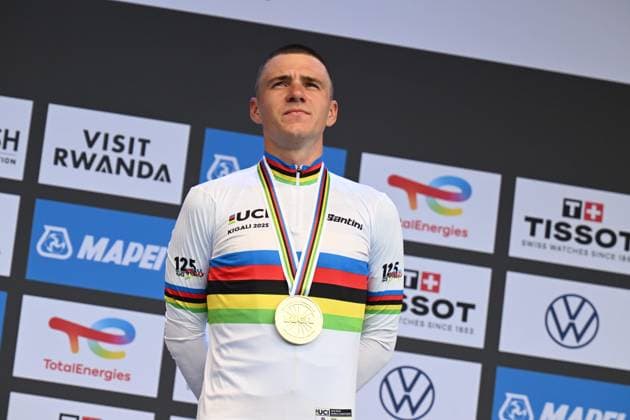 21-09-2025 World Championships Elite Cronometro; 2025, Soudal - Quick Step; Evenepoel, Remco; Kigali; 