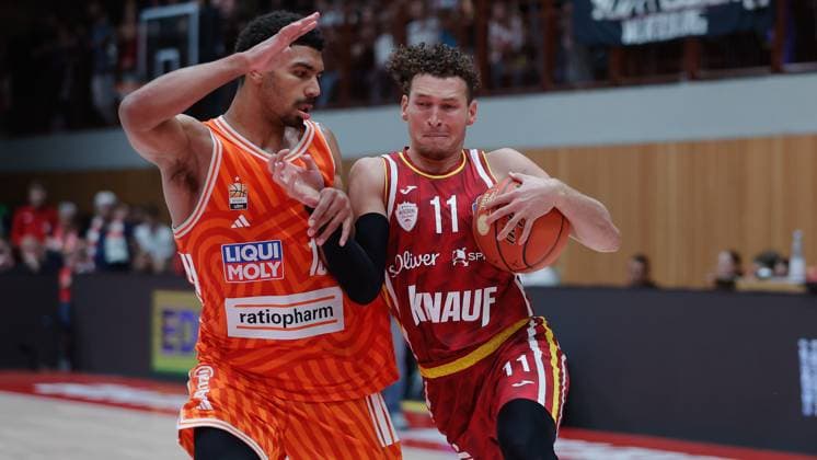 Basketball, Test match, Fitness First Würzburg Baskets - ratiopharm Ulm
