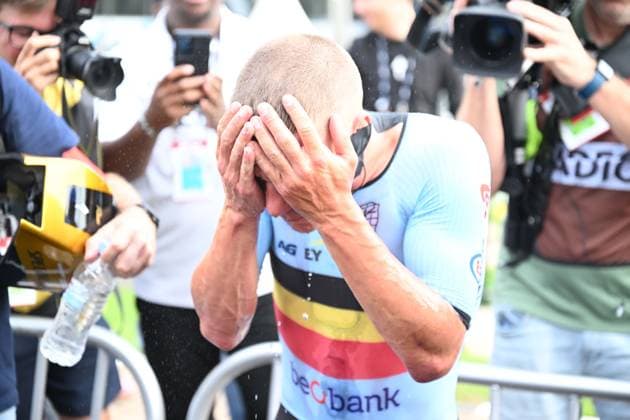 21-09-2025 World Championships Elite Cronometro; 2025, Soudal - Quick Step; Evenepoel, Remco; Kigali; 