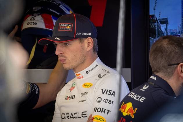 Formula 1 GP Baku Azerbaijan Sunday, 21 09 2025 Max Verstappen 1, Oracle Red Bull Racing Formula 1 GP Baku Azerbaijan Sunday, 21 09 2025 Copyright: xBEAUTIFULxSPORTS Erlhofx