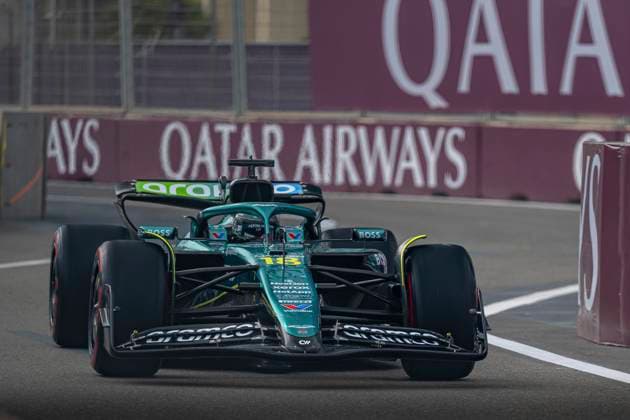 FORMULE 1 : Course Grand Prix Azerbaidjan 2025 - 21 09 2025 18 Lance Stroll (CAN) Aston Martin Racing (GBR) Aston Martin AMR25 Mercedes, during the 2025 Formula 1 Azerbaijan Grand Prix, round 17 of the 2025 Formula 1 World Championship, WM, Weltmeisterschaft which takes place from September 19th to 21st 2025 at the Baku City Circuit, Azerbaijan (AZ)  Copyright: xIANxBUNDEYx xMPSxAGENCYx x