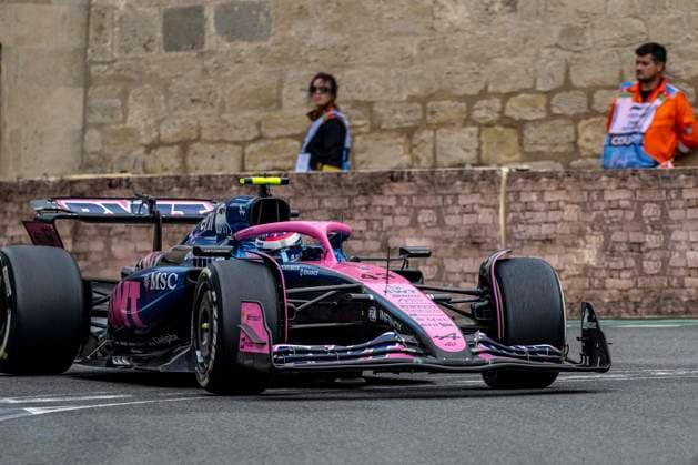 FORMULE 1 : Course Grand Prix Azerbaidjan 2025 - 21 09 2025 43 Franco Colapinto (ARG) BWT Alpine F1 Team reserve and development drivers during the 2025 Formula 1 Azerbaijan Grand Prix, round 17 of the 2025 Formula 1 World Championship, WM, Weltmeisterschaft which takes place from September 19th to 21st 2025 at the Baku City Circuit, Azerbaijan (AZ)  Copyright: xIANxBUNDEYx xMPSxAGENCYx x