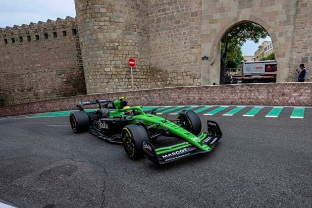 FORMULE 1 : Course Grand Prix Azerbaidjan 2025 - 21 09 2025 5 Gabriel Bortoleto (BRE) Stake F1 Team Kick Sauber (CHE) Sauber C45 Ferrari, during the 2025 Formula 1 Azerbaijan Grand Prix, round 8 of the 2025 Formula 1 World Championship, WM, Weltmeisterschaft which takes place from May 2 to 4, 2025 at the Baku City Circuit, Azerbaijan (AZ).  Copyright: xIANxBUNDEYx xMPSxAGENCYx x