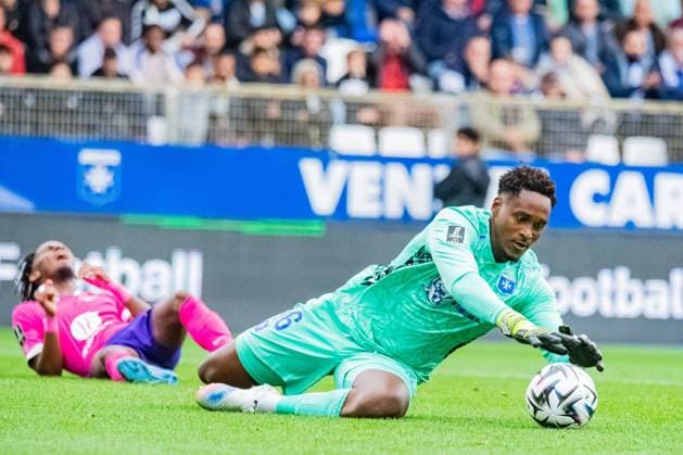 FOOTBALL : AJ Auxerre vs Toulouse FC - Ligue 1 - JournÃ e 5 - 21 09 2025 Donovan LÃ on (AJ Auxerre) AuxerreFrance  Copyright: xBaptistexAutissierx