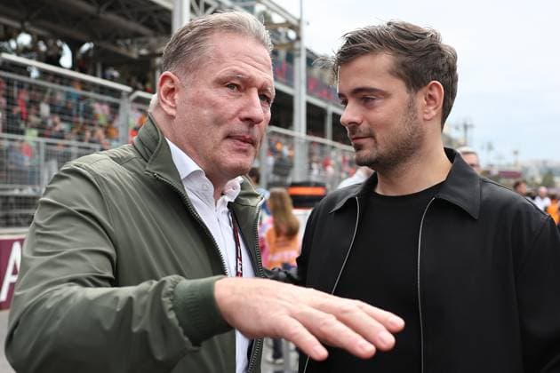 F1 Grand Prix Of Azerbaijan 2025 Jos Verstappen and Martin Garrix ahead of the Formula 1 Grand Prix of Azerbaijan at Baku City Circuit in Baku, Azerbaijan on September 21, 2025. Baku Azerbaijan  Copyright: xJakubxPorzyckix originalFilename:porzycki-f1grandp250921_npWHk.jpg