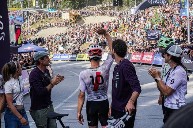 Nino Schurter Ends His Career And Says Goodbye To The XCO World Cup Nino Schurter ends his career and says goodbye to the XCO World Cup during the Man Lenzerheide UCI Mountain Bike World Series - XCO race in Lenzerheide, on September 21, 2025. Lenzerheide Switzerland  Copyright: xFabioxAvernax originalFilename:averna-manlenze250921_npwjY.jpg