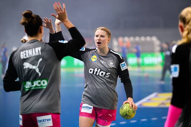 Krefeld Handball Women International Germany Netherlands Nina Engel Germany Krefeld Yayla Arena Germany
